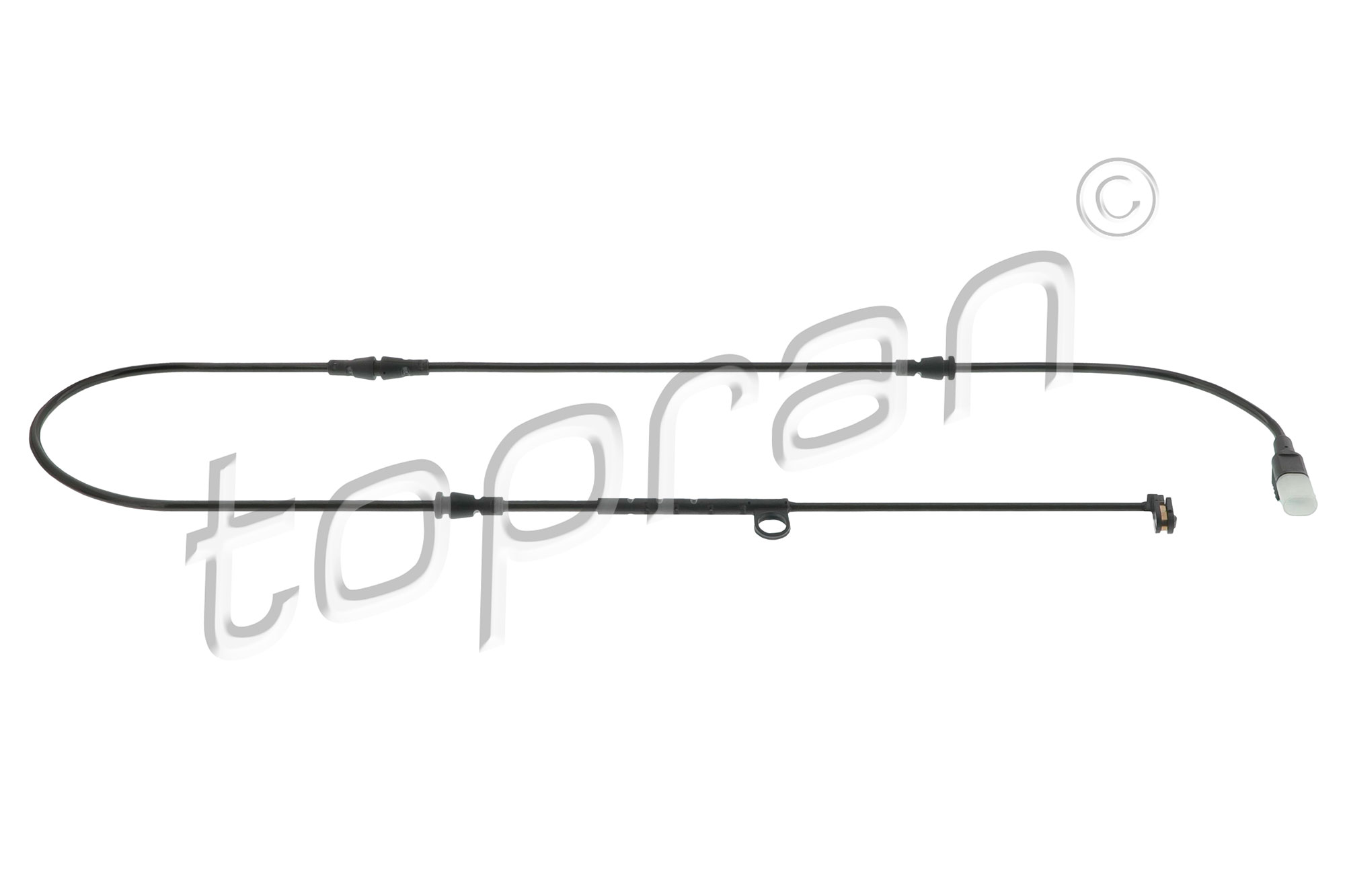 Waarschuwingscontact, remvoering-/blokslijtage Topran 602 019