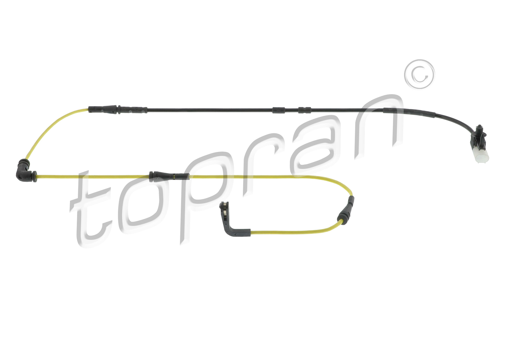 Waarschuwingscontact, remvoering-/blokslijtage Topran 602 016