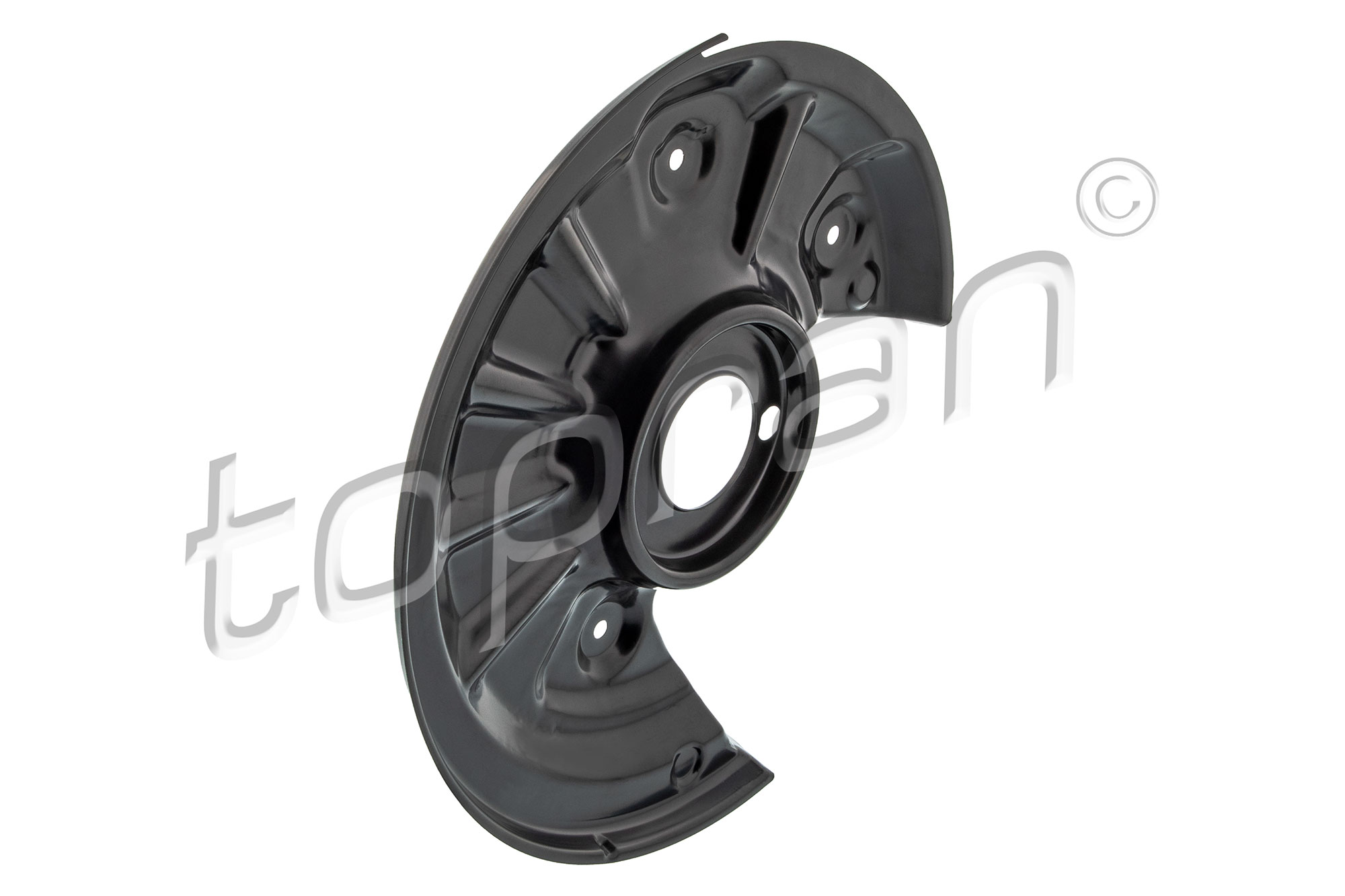 Dekplaat, remschijf Topran 121 447