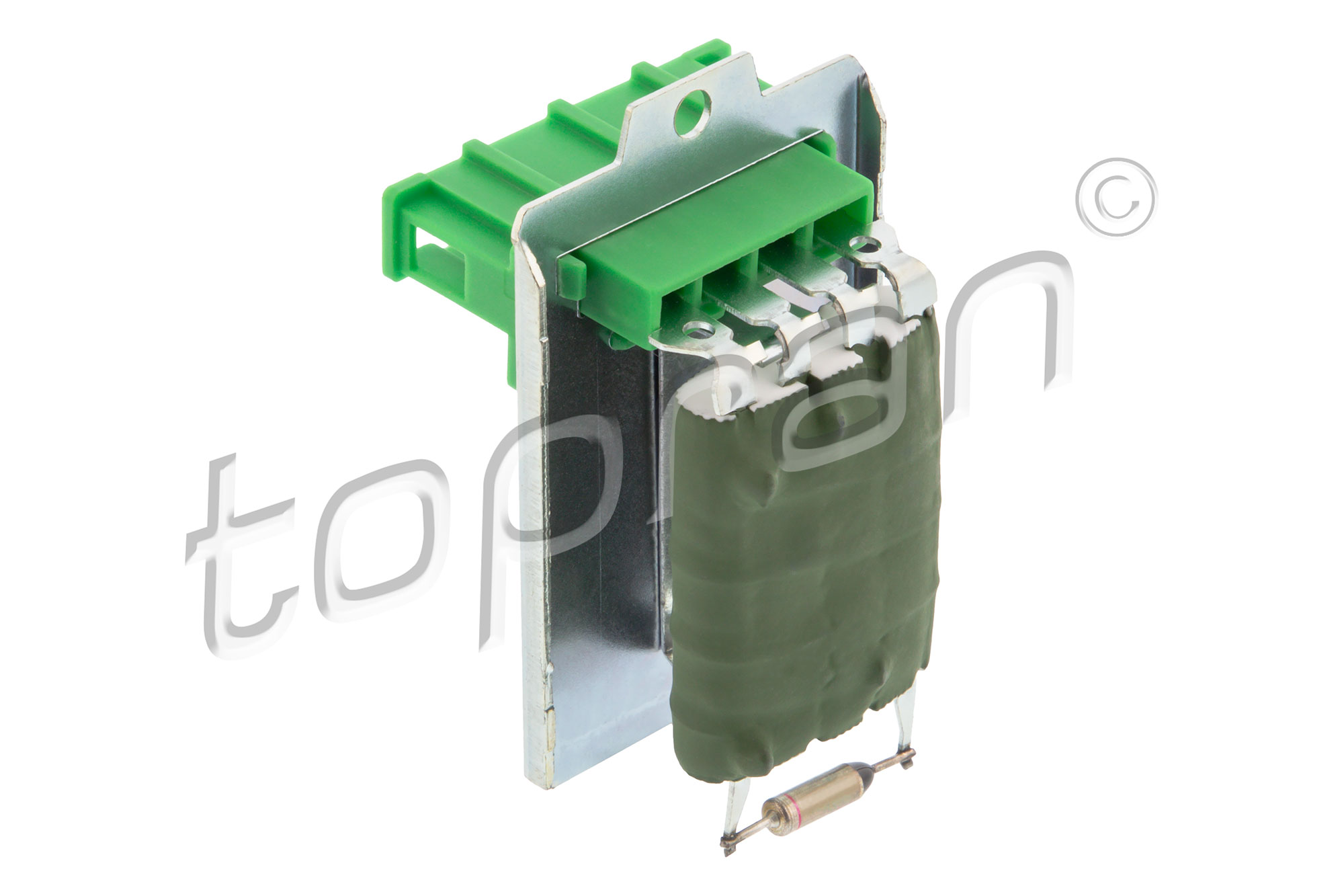 Weerstand, interieurventilator Topran 120 876