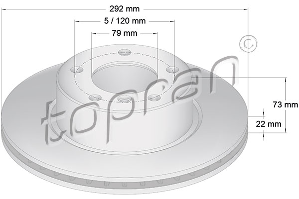 Remschijven Topran 500 945