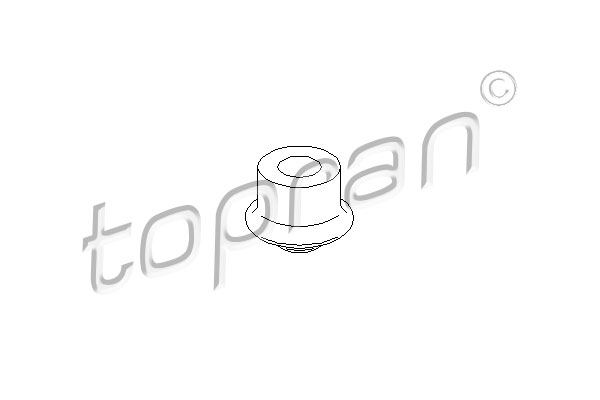 Topran Motorsteun rubber 107 973