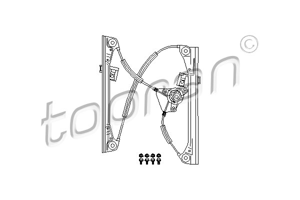 Raammechanisme Topran 111 263