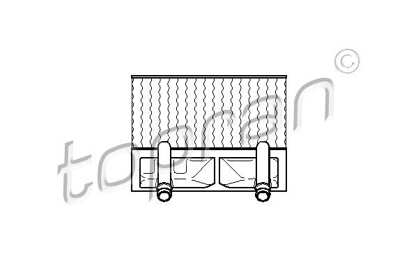 Kachelradiateur Topran 202 698