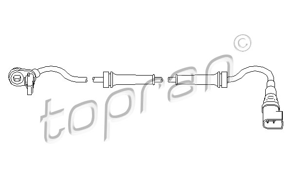 ABS sensor Topran 303 946