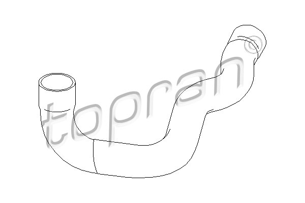 Laadlucht-/turboslang Topran 407 861