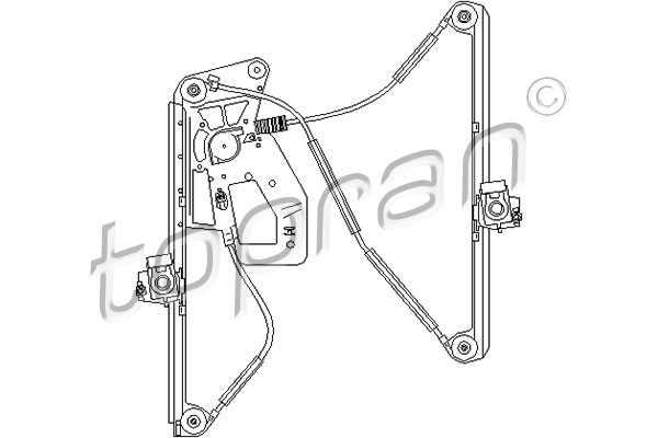 Raammechanisme Topran 501 827