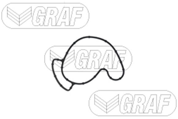 Graf Waterpomp, motorkoeling PA1559