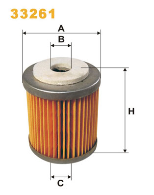 Brandstoffilter Wix Filters 33261