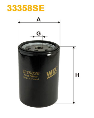 Brandstoffilter Wix Filters 33358SE