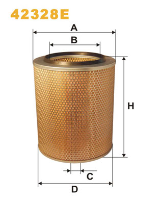 Luchtfilter Wix Filters 42328E