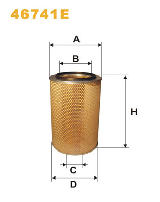 Luchtfilter Wix Filters 46741E