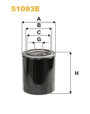 Oliefilter Wix Filters 51093E