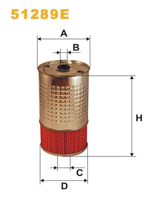 Oliefilter Wix Filters 51289E