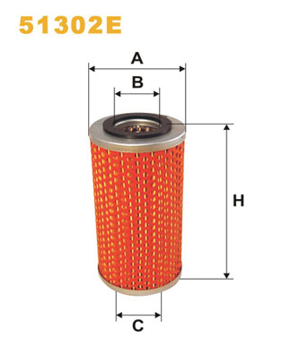 Hydrauliekfilter Wix Filters 51302E