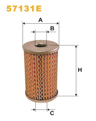 Hydrauliekfilter Wix Filters 57131E