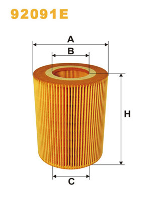 Oliefilter Wix Filters 92091E