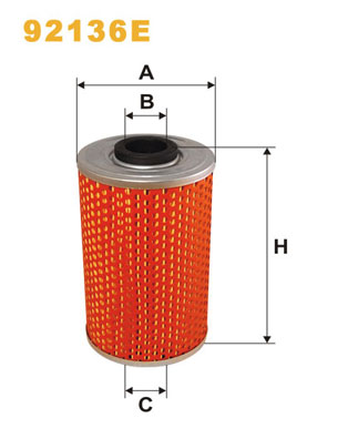 Hydrauliekfilter Wix Filters 92136E