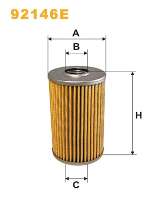 Hydrauliekfilter Wix Filters 92146E
