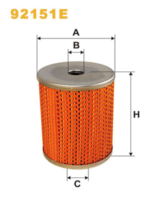 Filter/oliezeef automaatbak Wix Filters 92151E