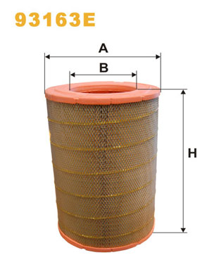 Luchtfilter Wix Filters 93163E