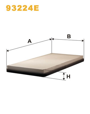 Interieurfilter Wix Filters 93224E