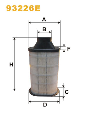 Luchtfilter Wix Filters 93226E