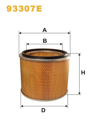 Luchtfilter Wix Filters 93307E