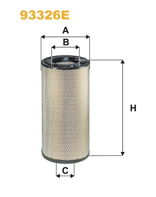 Luchtfilter Wix Filters 93326E