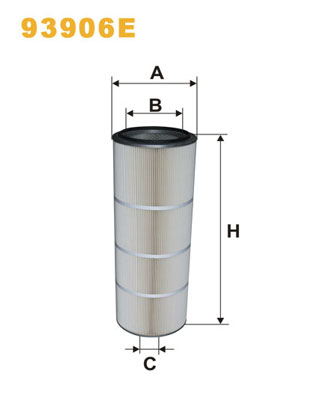 Luchtfilter Wix Filters 93906E