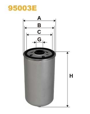 Brandstoffilter Wix Filters 95003E