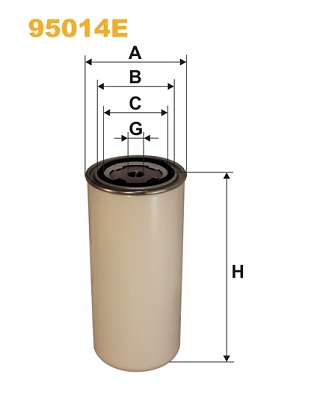 Brandstoffilter Wix Filters 95014E