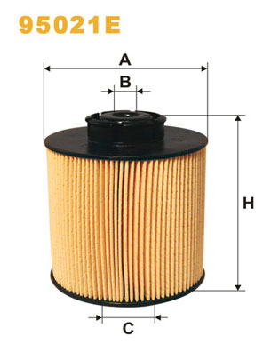 Brandstoffilter Wix Filters 95021E