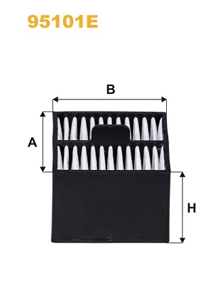 Brandstoffilter Wix Filters 95101E