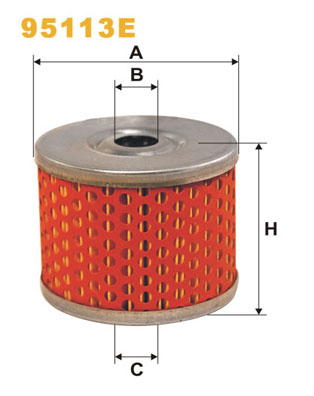 Brandstoffilter Wix Filters 95113E