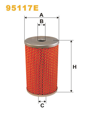 Brandstoffilter Wix Filters 95117E