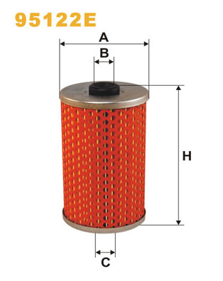 Brandstoffilter Wix Filters 95122E