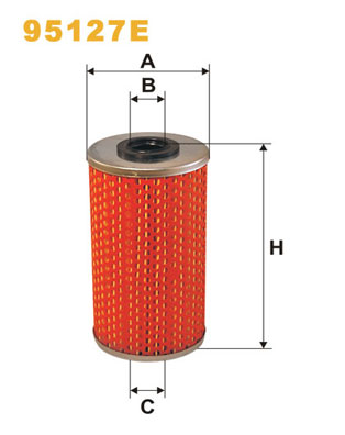 Brandstoffilter Wix Filters 95127E