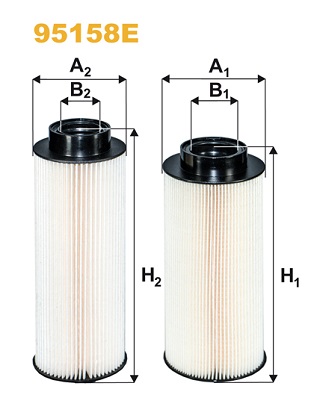 Brandstoffilter Wix Filters 95158E