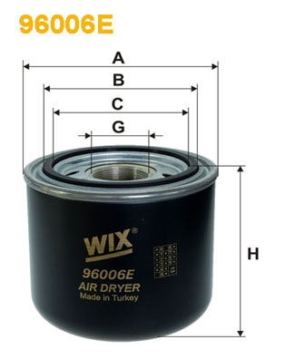 Luchtdroger (remsysteem) Wix Filters 96006E