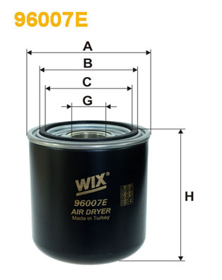 Luchtdroger (remsysteem) Wix Filters 96007E