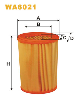 Luchtfilter Wix Filters WA6021