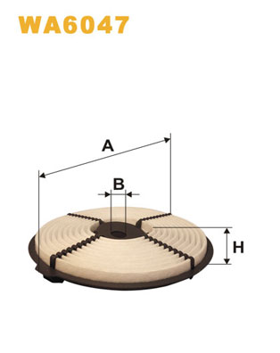 Luchtfilter Wix Filters WA6047