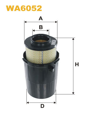 Luchtfilter Wix Filters WA6052