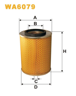 Luchtfilter Wix Filters WA6079