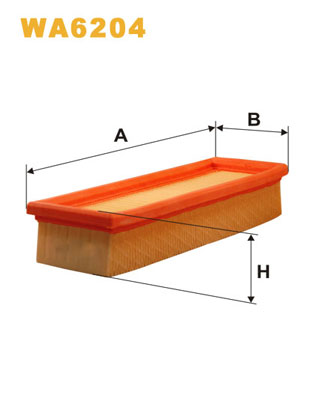 Luchtfilter Wix Filters WA6204