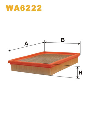 Luchtfilter Wix Filters WA6222