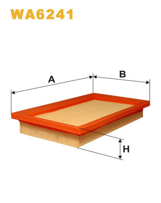 Luchtfilter Wix Filters WA6241