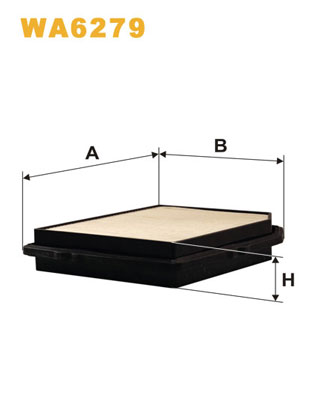 Luchtfilter Wix Filters WA6279