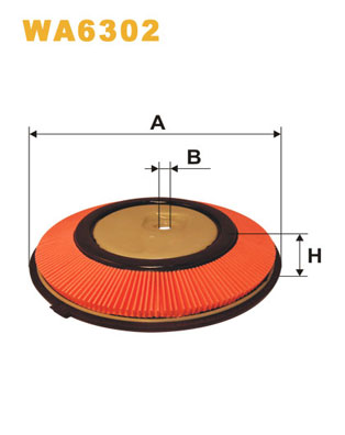 Luchtfilter Wix Filters WA6302